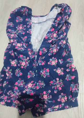 Çiçek Desenli Kız Çocuk Fırfırlı V Yaka Yelek - Görsel 6