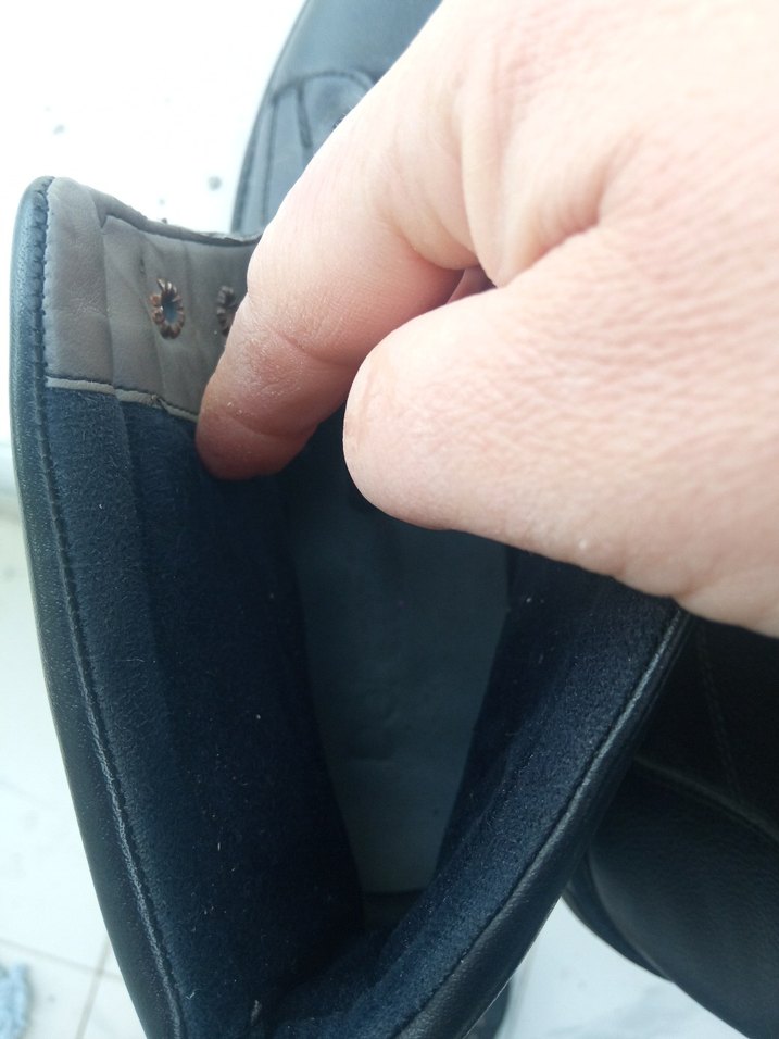 Siyah Rugan Stiletto Topuklu Gotik Bot - Görsel 4