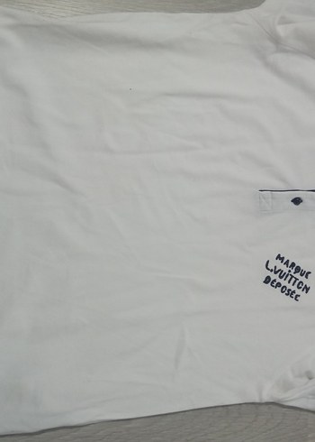 Erkek Beyaz Siyah Yakalı Polo Tişört - Görsel 8