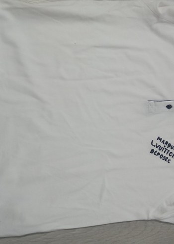 Erkek Beyaz Siyah Yakalı Polo Tişört - Görsel 9