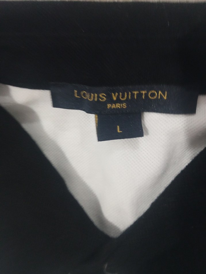 Erkek Beyaz Siyah Yakalı Polo Tişört - Görsel 4