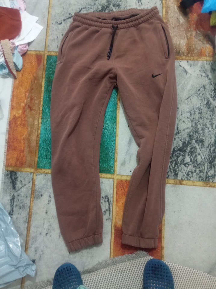 Kadın Kahverengi Bol Kesim Fermuarlı Eşofman - Görsel 3