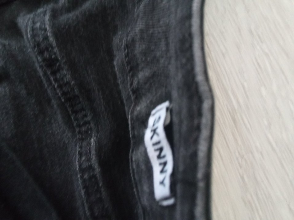 Düğmeli Siyah Erkek Denim Jean - Görsel 3