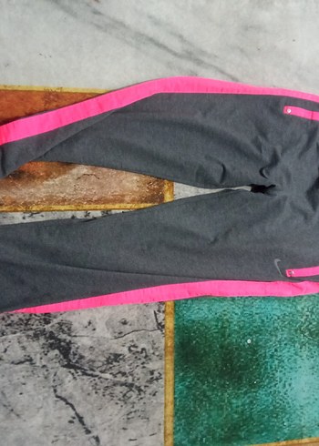 Kız Çocuk Gri Fermuarlı Sweatpant - Görsel 4