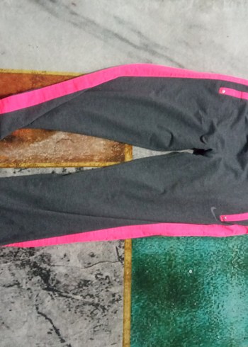 Kız Çocuk Gri Fermuarlı Sweatpant - Görsel 8