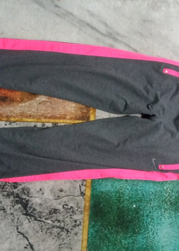 Kız Çocuk Gri Fermuarlı Sweatpant - Görsel 3