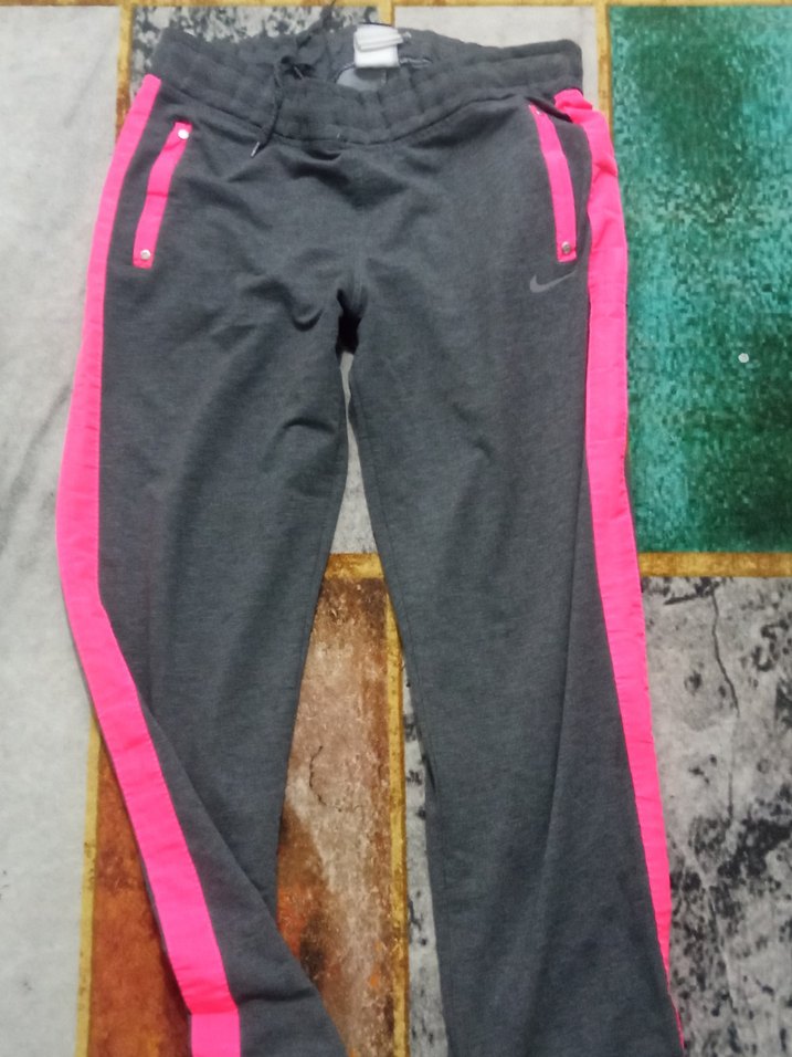 Kız Çocuk Gri Fermuarlı Sweatpant - Görsel 2