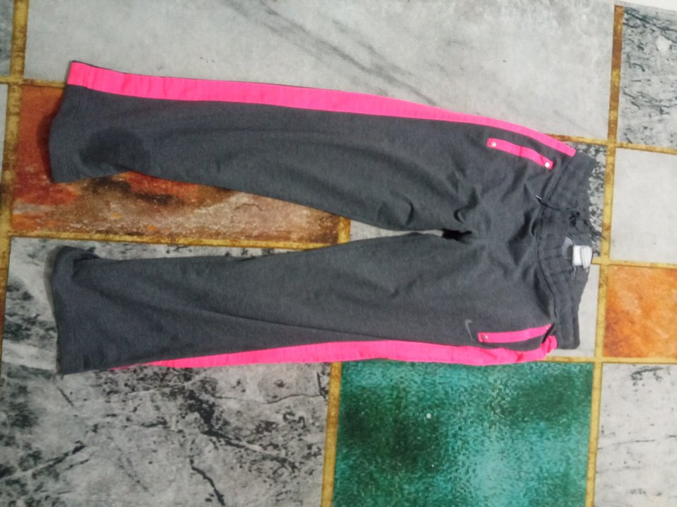 Kız Çocuk Gri Fermuarlı Sweatpant - Görsel 3