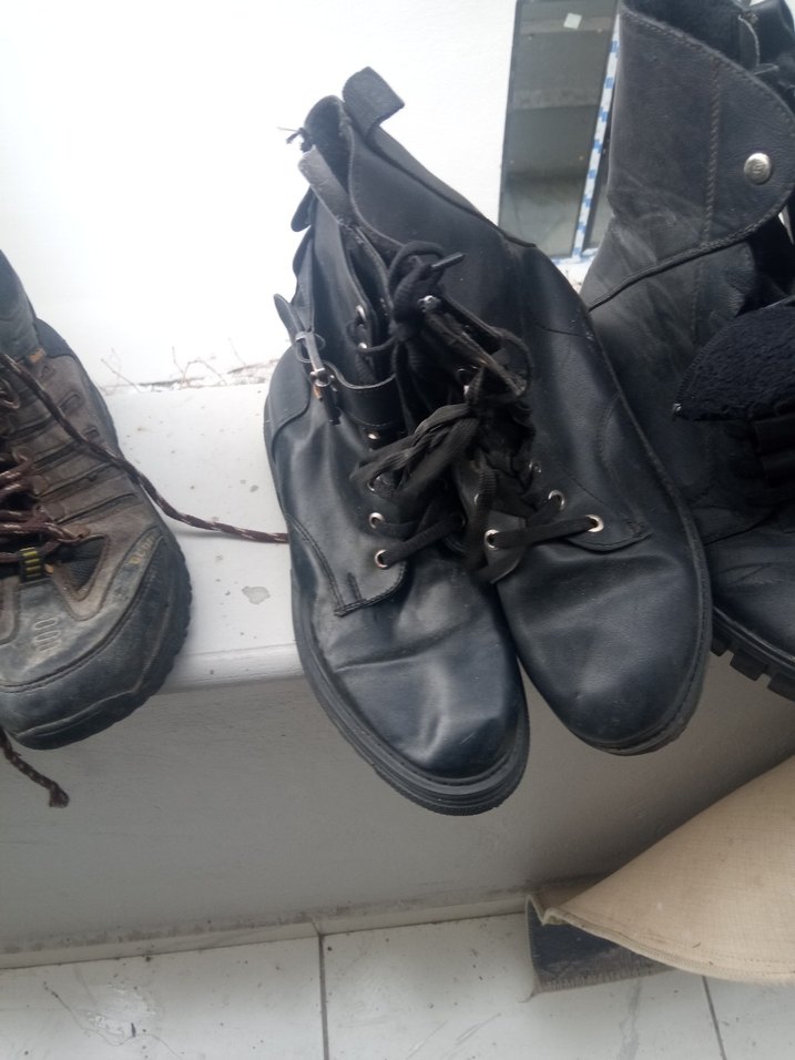 Kahverengi Bağcıklı Erkek Biker Bot - Görsel 4