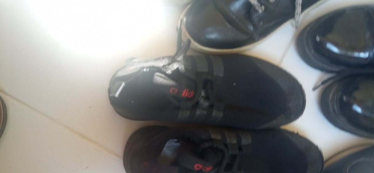 Siyah Erkek Spor Ayakkabı Bağcığı - Görsel 4