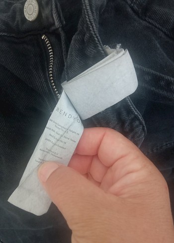 LC Waikiki Siyah Kemerli Kadın Denim Pantolon