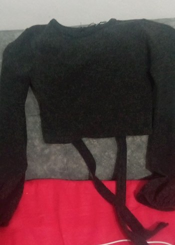 Kız Çocuk Uzun Kollu Örgü Bolero - Görsel 3