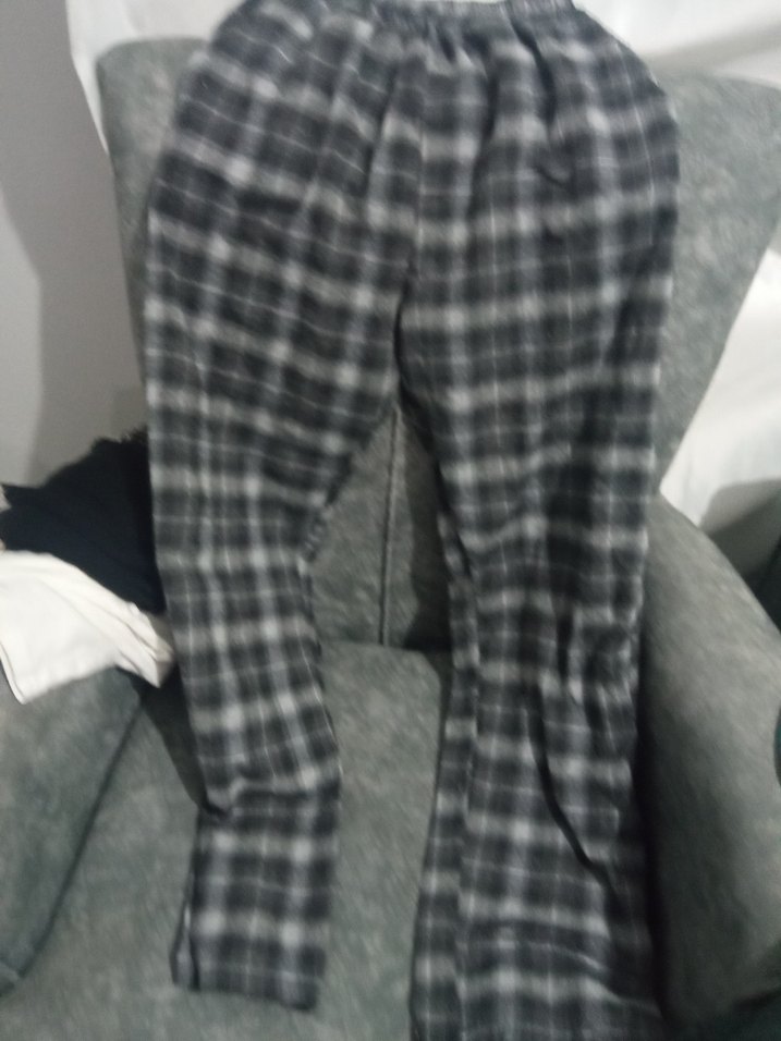 Erkek Ekose Desenli Rahat Pijama Altı iki tane - Görsel 3