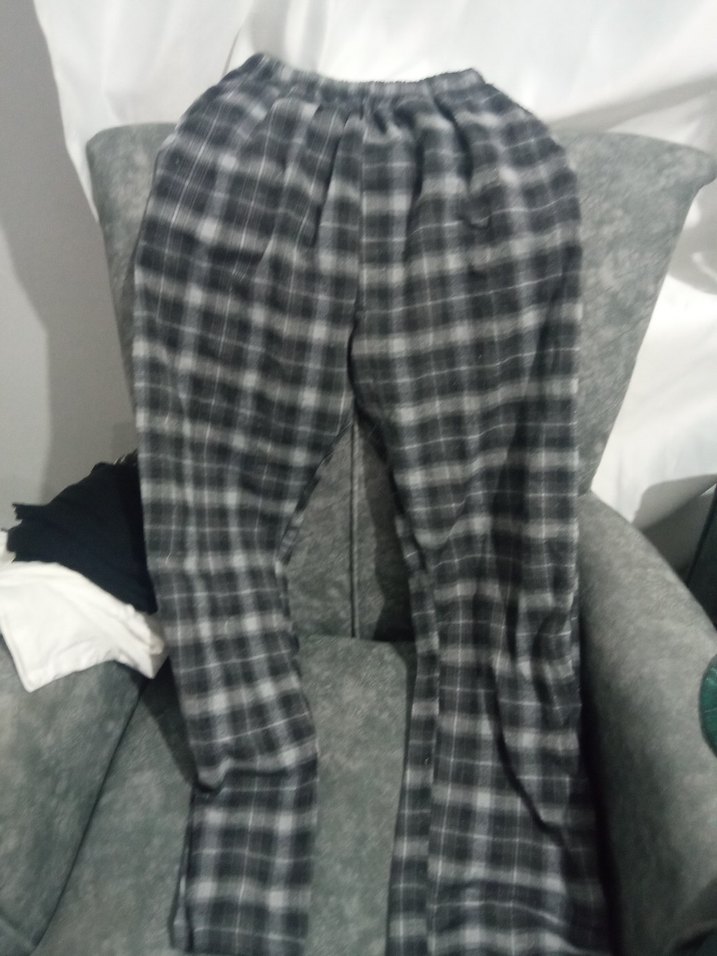 Erkek Ekose Desenli Rahat Pijama Altı iki tane - Görsel 4