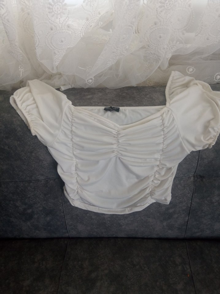 Bağlama Desenli  etek ve bluz - Görsel 4