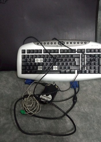 Gri Kablolu Klavye - Görsel 2