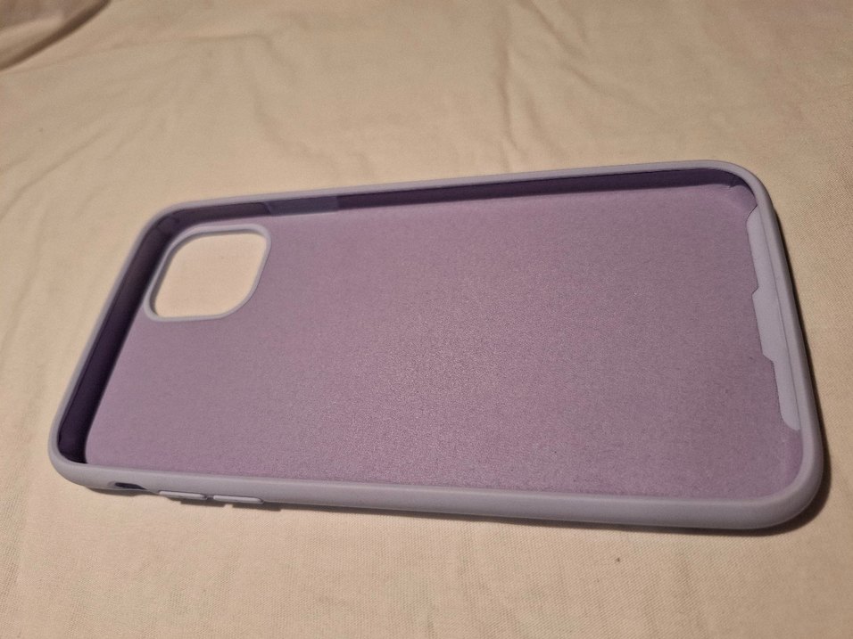 Apple iPhone 11 Pro Max Silikon Kılıf  Lila (Sıfır) - Görsel 5