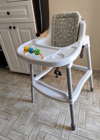 Beden Gri Bebek Mama Sandalyesi