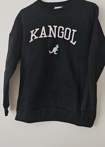 Kangol Siyah Kadın Sweatshirt
