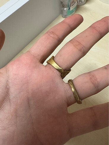  Beden altın Renk Vintage yüzük