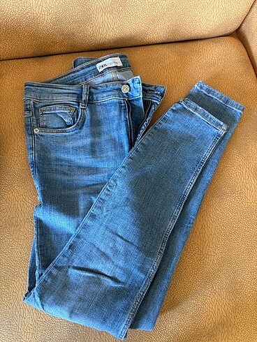40 Beden çeşitli Renk Zara dar paça jean