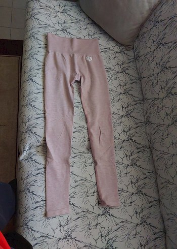 Pembe Midi Spor Tayt yeniden farksız SM uyumlu