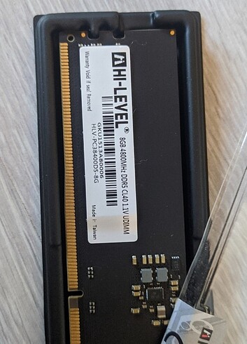 HI-LEVEL 8gb 4800mhz Ddr5 cl40 ram