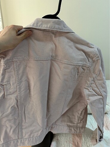 s Beden siyah Renk H&M pembe kot ceket