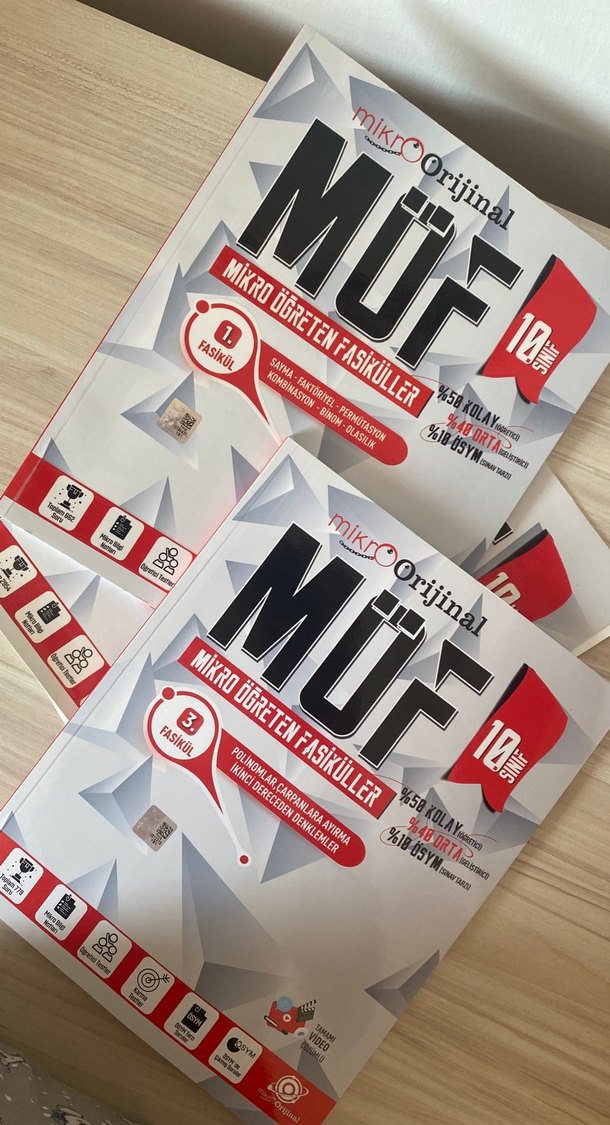 MÜF 10. Sınıf Matematik Fasikülleri - Görsel 2