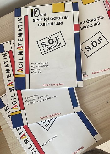 Acil Matematik 10. Sınıf İçi Öğretim Fasikülleri - Görsel 2