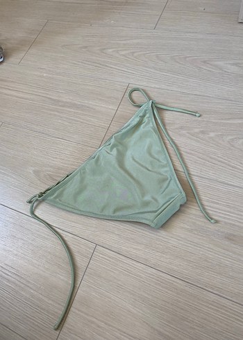 Peri yeşili Bağcıklı Kadın Bikini Altı - Görsel 4