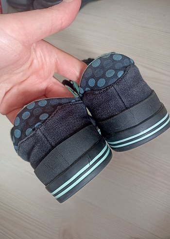 Kadın Turkuaz Spor Ayakkabı Velcro Detaylı - Görsel 2