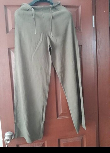haki eşofman tarzı pantolon