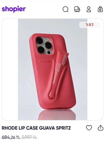 Rhode Lıp Case Telefon Kabı - Görsel 6