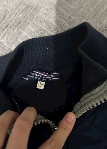 Koyu Mavi Erkek Fermuarlı Ceket - Görsel 2