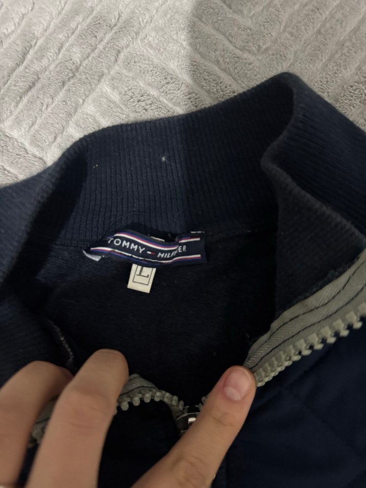 Koyu Mavi Erkek Fermuarlı Ceket - Görsel 2