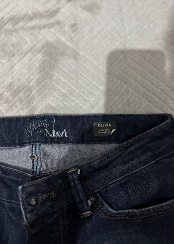 Kadın Lacivert Kot Pantolon - Görsel 2