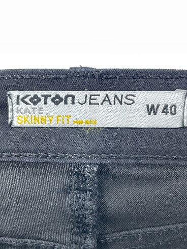 40 Beden siyah Renk Koton Jean / Kot %70 İndirimli.