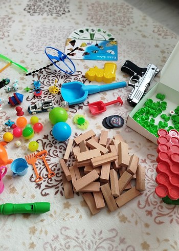 Renkli Karışık Oyuncak Seti - Görsel 5