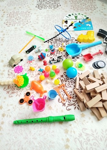 Renkli Karışık Oyuncak Seti - Görsel 10