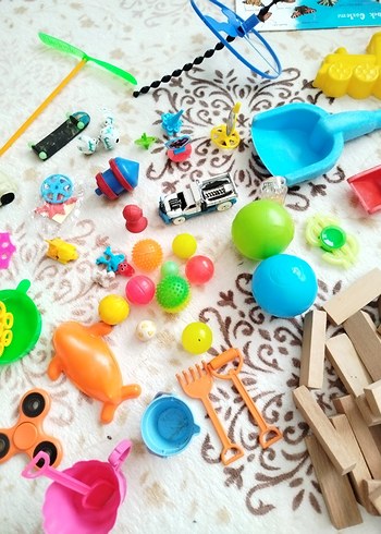 Renkli Karışık Oyuncak Seti - Görsel 9