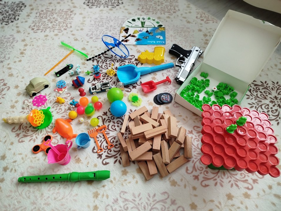 Renkli Karışık Oyuncak Seti - Görsel 4