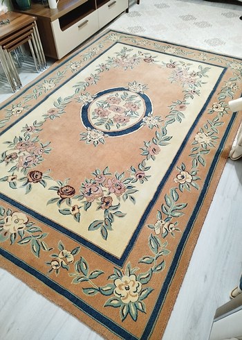 Çiçek Desenli Klasik Halı - Görsel 6