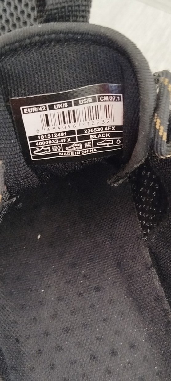 Siyah Gri Yılan Desenli Bağcıklı Erkek Spor Ayakkabı - Görsel 2