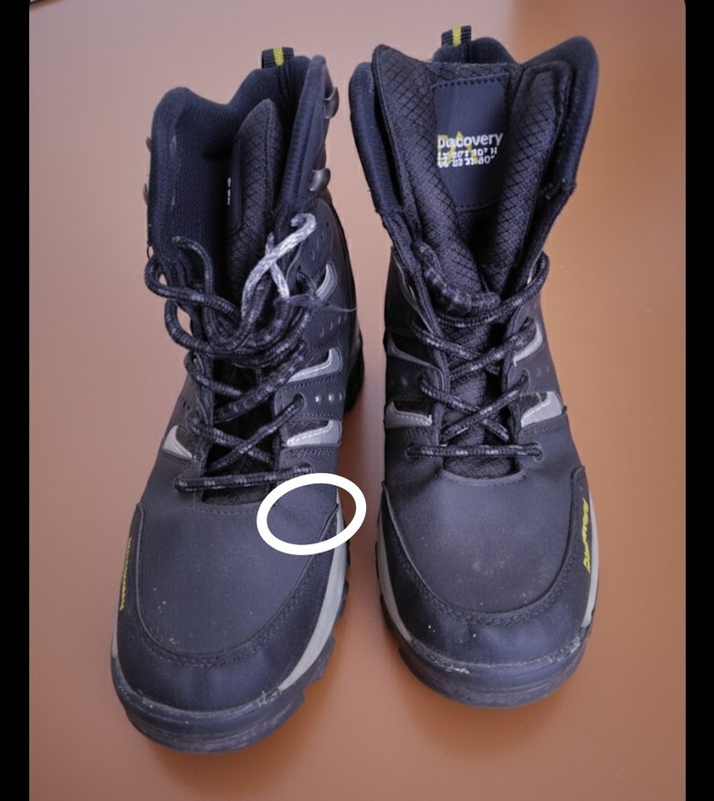 Discovery Siyah Bağcıklı Outdoor Erkek Bot - Görsel 2