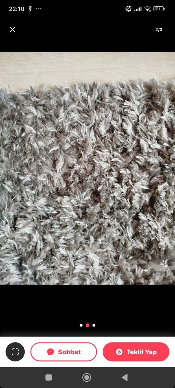 Gri Modern sağı halı - Görsel 3