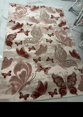 Bohem Stil Hafif Kahverengi Baskılı Halı - Görsel 2