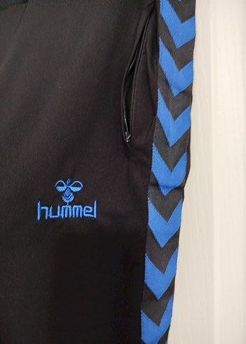 Mavi Baskılı Kadın Spor Tayt Velcro Detaylı - Görsel 2