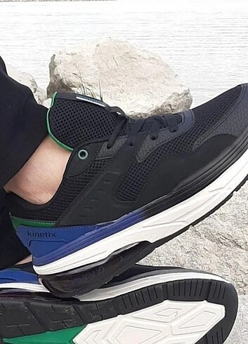 41 Beden siyah Renk Kinetix air taban spor ayakkabı