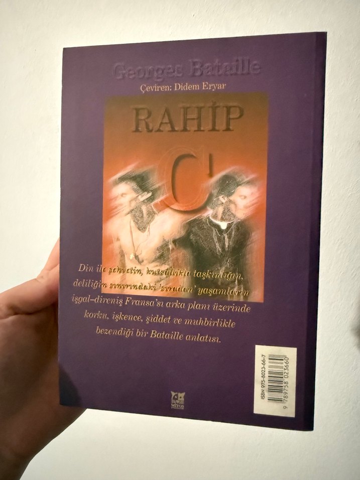 RAHIP C - Georges Bataille - Görsel 2